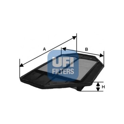 UFI Vzduchový filtr 3036000 – Hledejceny.cz