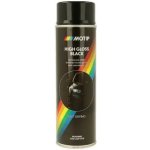 Motip High Gloss Black černý lesklý akrylový lak 500 ml – Sleviste.cz