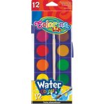 Colorino se štětcem 12 barev – Zboží Dáma Colorino se štětcem 12 barev – Zboží Dáma