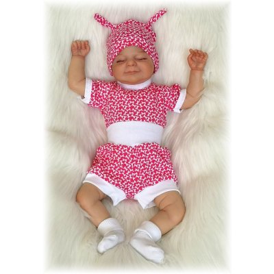 Kojenecké kraťasy Kostičky růžová – Sleviste.cz