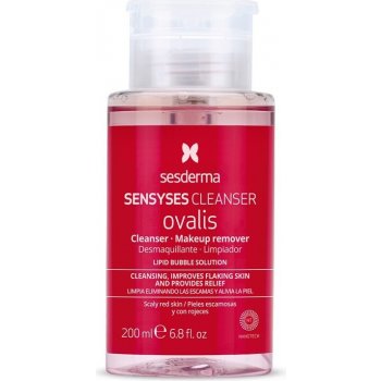 Sesderma Sensyses Cleanser Ovalis odličovač make-upu pro citlivou a zarudlou pleť (Nanotech) 200 ml