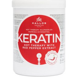 Kallos Hot Therapy hair wrap with keratin and paprika extract 1000 ml