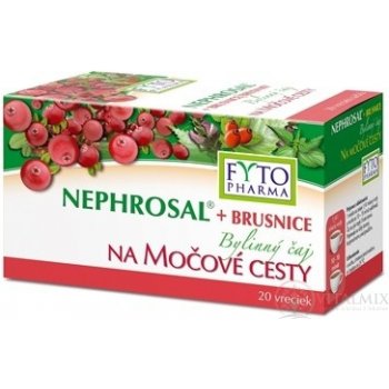 Fytopharma Nephrosal brusinky bylinný čaj 20 x 1,5 g