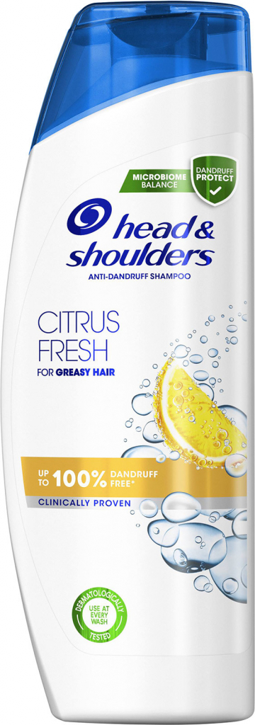 Head & Shoulders Citrus Fresh 2v1 šampon proti lupům pro mastné vlasy 625 ml