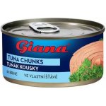 Giana Tuňák kousky ve vlastní šťávě 185 g – Hledejceny.cz