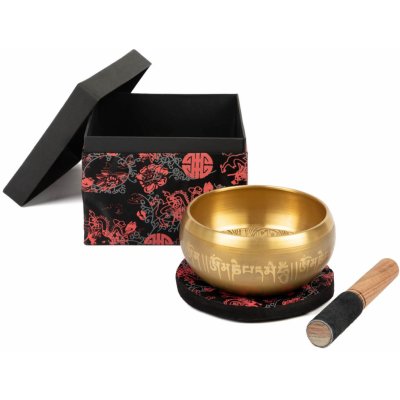 BODHI Tibetská zpívající mísa OM 1400 g Ø 15 cm dárková krabička – Sleviste.cz