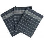 Sleep-well Pozitiv 50x70 cm 3 ks tmavě šedá/bílá – Zboží Dáma