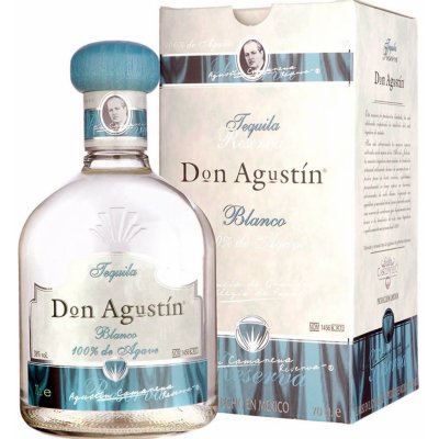 La Cava De Don Agustín Tequila Blanco 38% 0,7 l (holá láhev) – Zboží Mobilmania