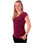 Jožánek Klaudie kojicí tričko se vsadkou kr. rukáv cyklámen – Zboží Dáma