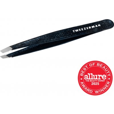 Tweezerman Dusted Onyx Slant pinzeta – Zboží Dáma
