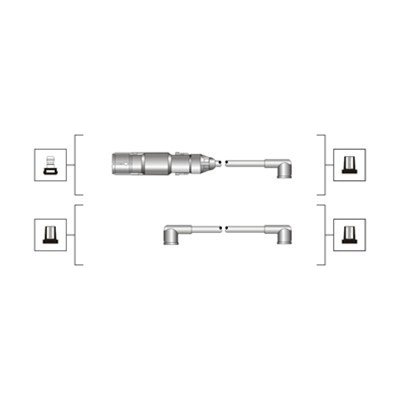 Sada kabelů pro zapalování MAGNETI MARELLI 941319170071 – Hledejceny.cz
