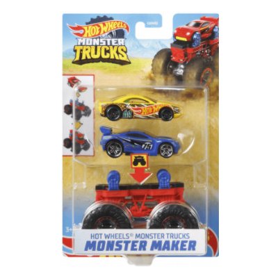 Mattel Hot Weels Toys Monster Trucks Maker Bone Scorpedo Vehicles