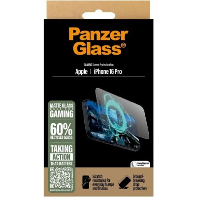 PanzerGlass tvrzené sklo Gaming install kit Apple iPhone 16 Pro 2858 – Zboží Živě