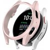 Obal a kryt k chytrým hodinkám PROTEMIO 83419 PC HALF COVER Plastový kryt Samsung Galaxy Watch 7 44mm růžový