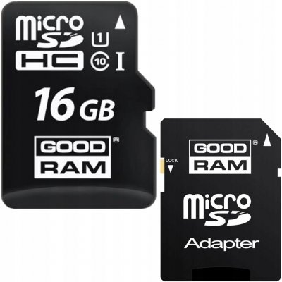 Goodram microSDHC 16 GB UHS-I U1 M1AA-0160R12 – Zboží Živě
