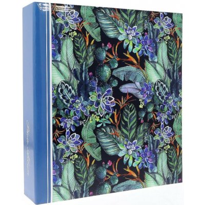 Gedeon Fotoalbum samolepicí DRS-50 Flower 11 modré – Zboží Živě