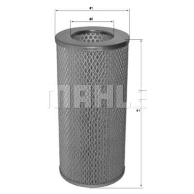 Vzduchový filtr KNECHT LX 941 – Hledejceny.cz