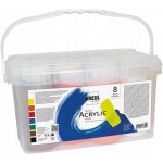akrylové barvy Kreul Solo Goya Triton sada 8 x 750 ml – Sleviste.cz