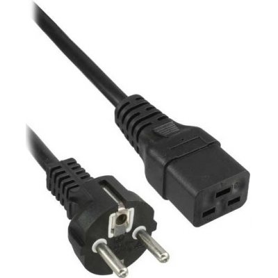 PremiumCord Kabel síťový k počítači 230V 16A 3m IEC 320 C19 konektor KPSPA