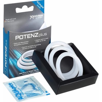 Potenzplus erekční kroužky - sada 3 ks – Hledejceny.cz
