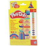 Play-Doh sada 12 kelímků modelovací hmoty – Hledejceny.cz