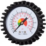 TS pneuhustiče 63 mm, M11x1, 0-12 bar s pryžovou ochranou