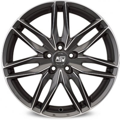 MSW 24 7,5x16 5x108 ET40 gunmetal polished