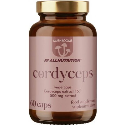 Allnutrition Mushrooms Cordyceps 60 kapslí – Hledejceny.cz