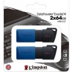 Kingston DataTraveler Exodia M 64GB DTXM/64GB-2P – Hledejceny.cz