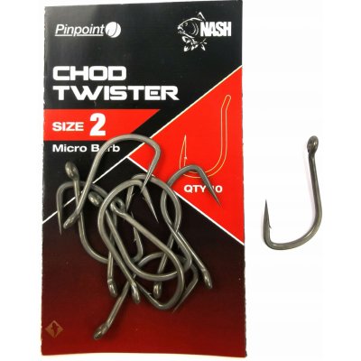 Kevin Nash Pinpoint Chod Twister Micro Barbed vel.5 10ks – Zboží Mobilmania