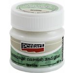 Pentart Lepidlo a lak Decoupage na textil 50 ml – Sleviste.cz