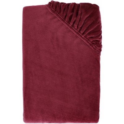 Livarno Napínací plyšové prostěradlo červené 180-200x200 – Zbozi.Blesk.cz