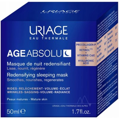 Uriage Age Absolu Obnovující noční maska 50 ml – Zboží Dáma