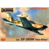 Sběratelský model Kovozávody Prostějov SIAI SF-260W Over Africa 1:72