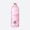 Termosky 24 Bottles Nerezová termo láhev Clima Marble Pink 850 ml