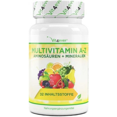 Vit4ever Multivitamin A-Z komplex vitamínů minerálů a aminokyselin 365 tablet – Zboží Mobilmania