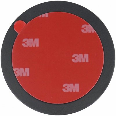 AppleMix Podložka pod držák do auta s přísavkou - samolepicí - 71mm - černá – Zboží Živě