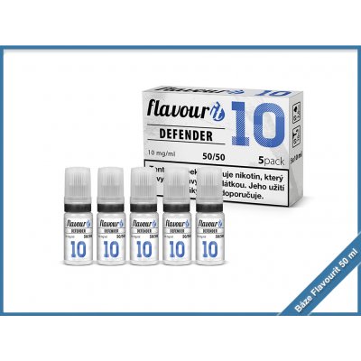 Flavourit DEFENDER PG50/VG50 10mg 5x10ml