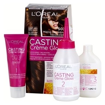 L'Oréal Casting Creme Gloss barva na vlasy 503 Golden Chocolates