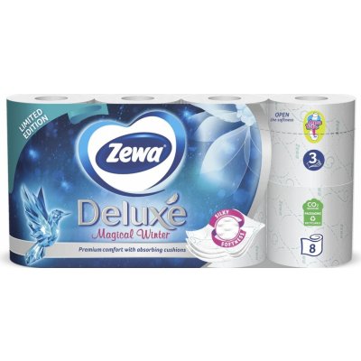 Zewa Deluxe Winter Wonderland 8 ks – Zboží Dáma