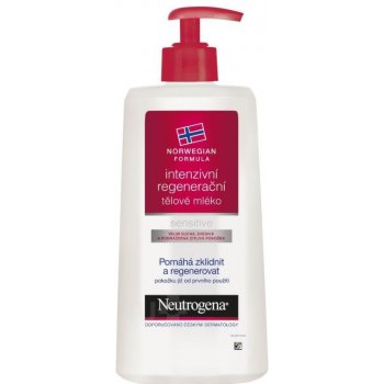 Neutrogena Sensitive intenzivní regenerační tělové mléko pro suchou a citlivou pokožku 250 ml