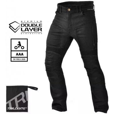 Trilobite Parado doublelayer AAA regular fit men jeans black level 2 – Hledejceny.cz