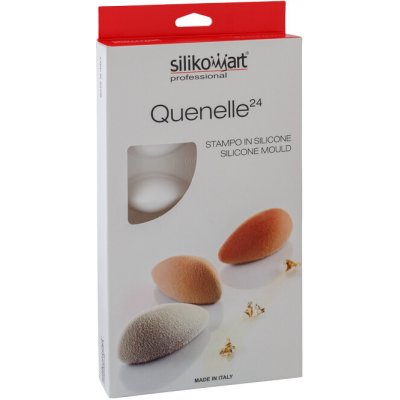 Silikomart Forma silikonová design Quenelle hrudky 12x24 ml – Zboží Dáma