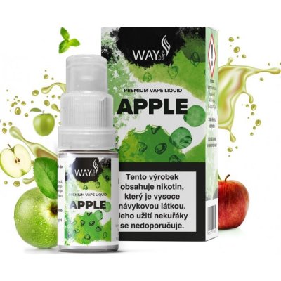 Way To Vape Apple 10 ml 18 mg – Zboží Mobilmania