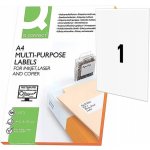 Q-CONNECT etikety univerzální 210x297mm, A4, 100 archů – Zboží Mobilmania