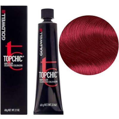 Goldwell Topchic Permanent Hair Color 7RR RR intenzivní červená 60 ml