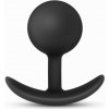 Anální kolík Anal Adventures Platinum Vibra Plug anální dildo černé