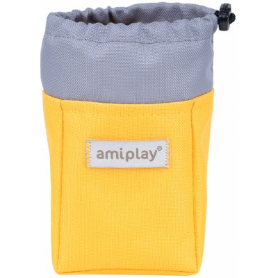 Amiplay Pamlskovník pro psy RUMBA žlutá 8 x 6 x 10 cm – Hledejceny.cz