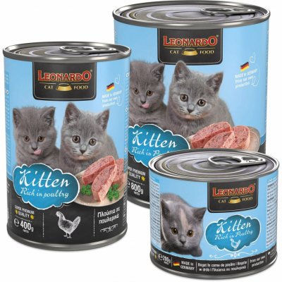 Leonardo Kitten bohaté na kuřecí maso 400 g – Hledejceny.cz