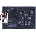 CurePink Gumová Star Wars Hvězdné války Welcome To The Dark Side (60 x 40 cm) šedá [GP85487] – Zboží Dáma